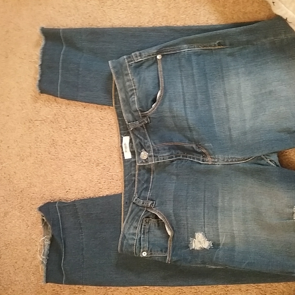 SOLD MERCARI-Kensie Distressed Skinny Jeans - Picture 3 of 7